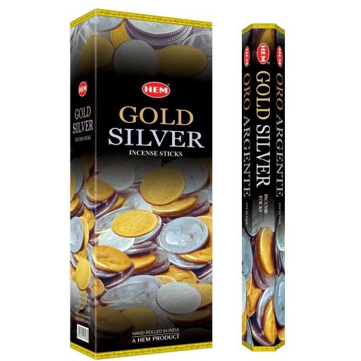 GOLD Silver Rain Incense Sticks
