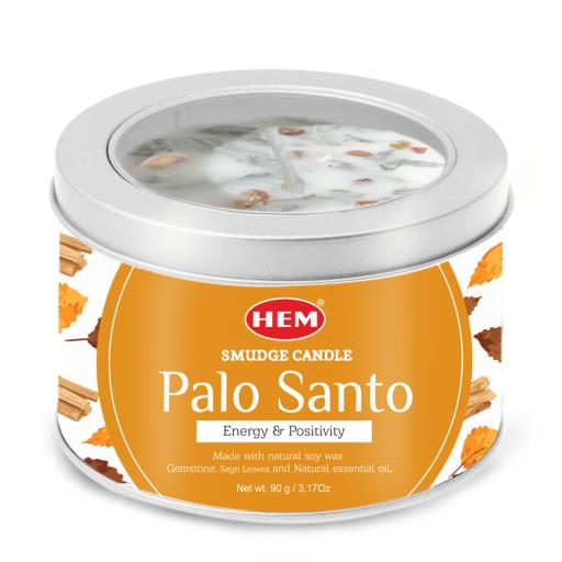 Palo Santo Smudge CANDLE Natural SOY Wax